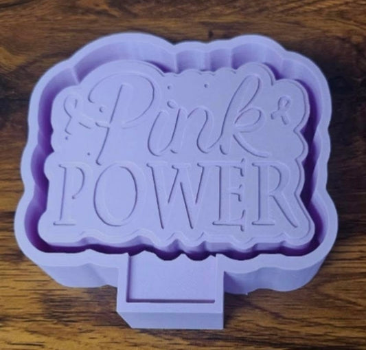 Breast Cancer Awareness Pink Power Mold