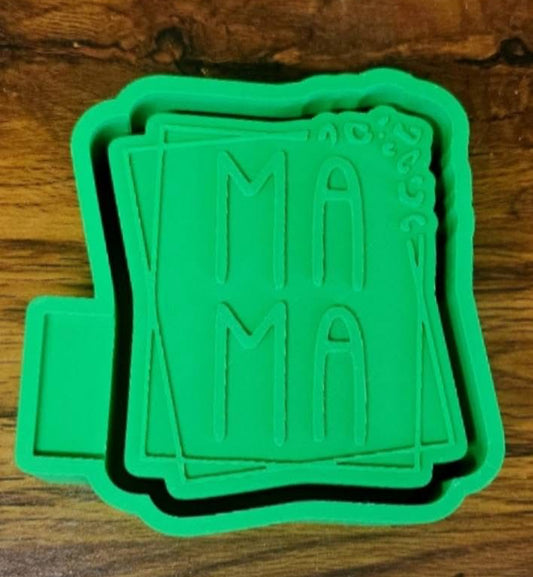 Ma Ma Leopard Square Mold