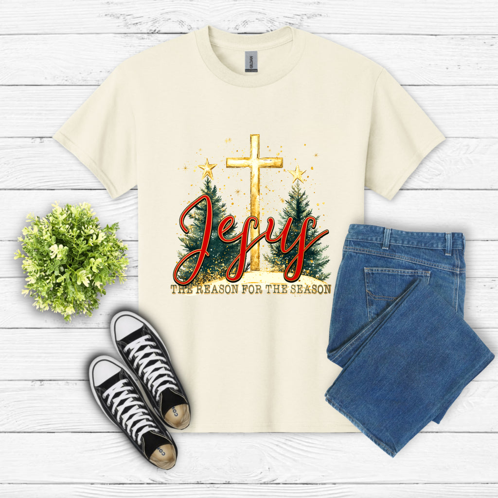Jesus Is The Reason – Christmas DTF Transfer