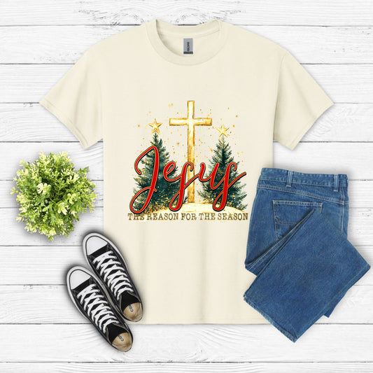 Jesus Is The Reason – Christmas DTF Transfer