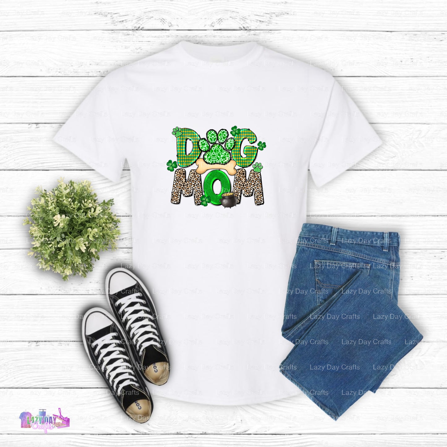 ST. PATRICK'S DAY DOG MOM – Dogs DTF Transfer