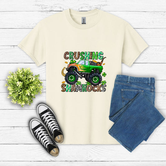Crushing It Shamrock – St. Patrick's Day DTF Transfer