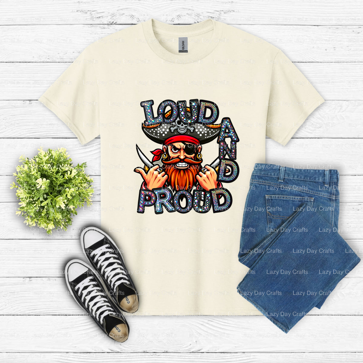 Adventure Pirate Ship – Pirates DTF Transfer (view 1 of 2) – by Lazy Day Crafts – DTF Transfers – Lazy Day Crafts, DTF Tra...