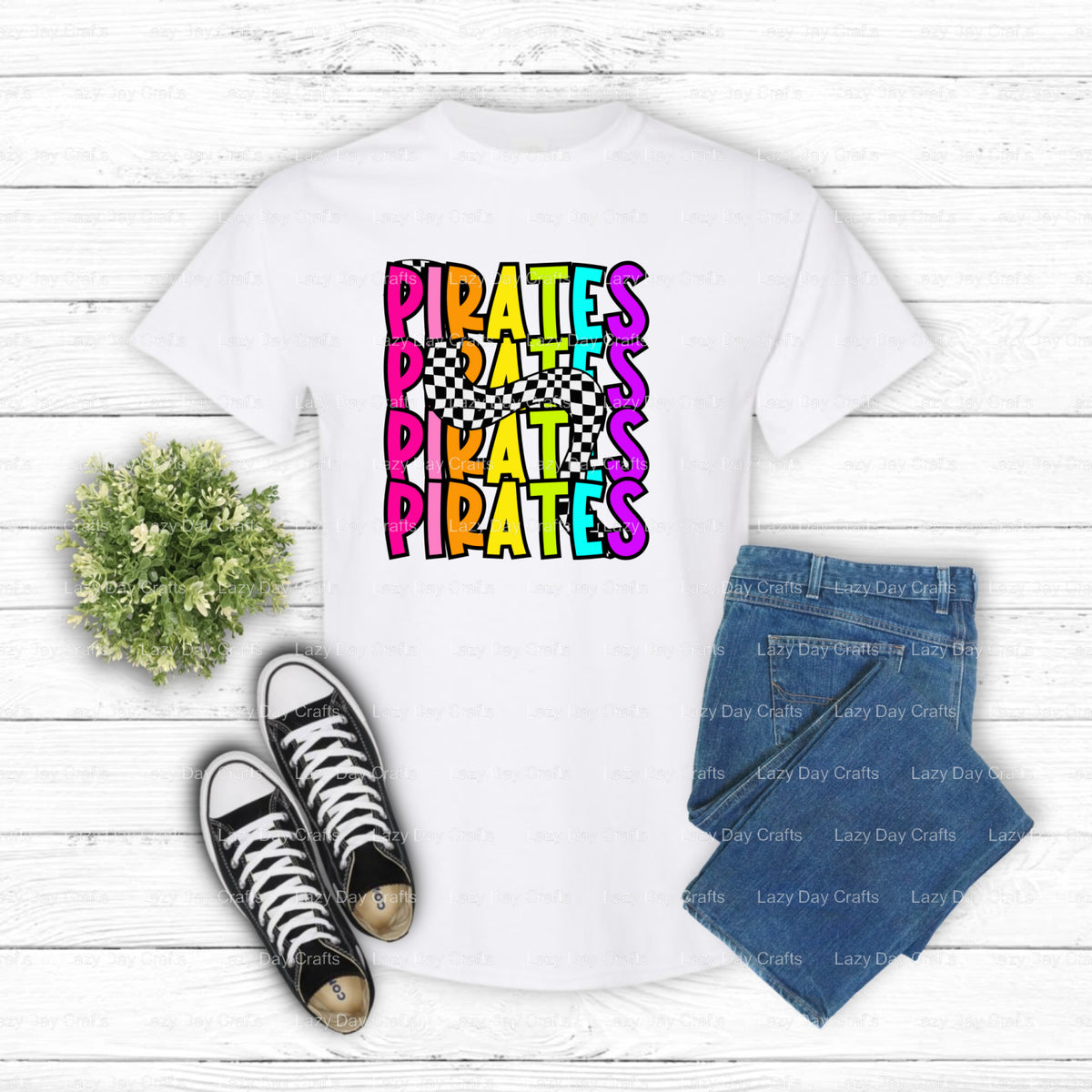 ARRR – Pirate DTF Transfer (view 1 of 2) – by Lazy Day Crafts – DTF Transfers – Lazy Day Crafts, Apparel Industry