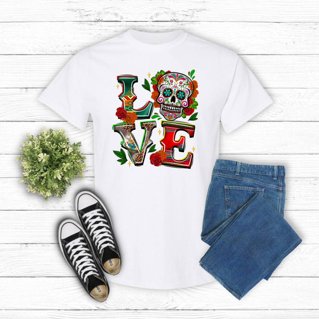 Cinco De Mayo Heart & Cactus – DTF Transfer