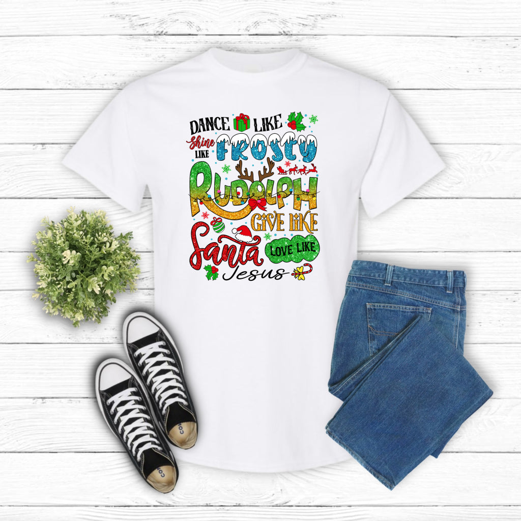 Dance Like Frosty – Christmas DTF Transfer