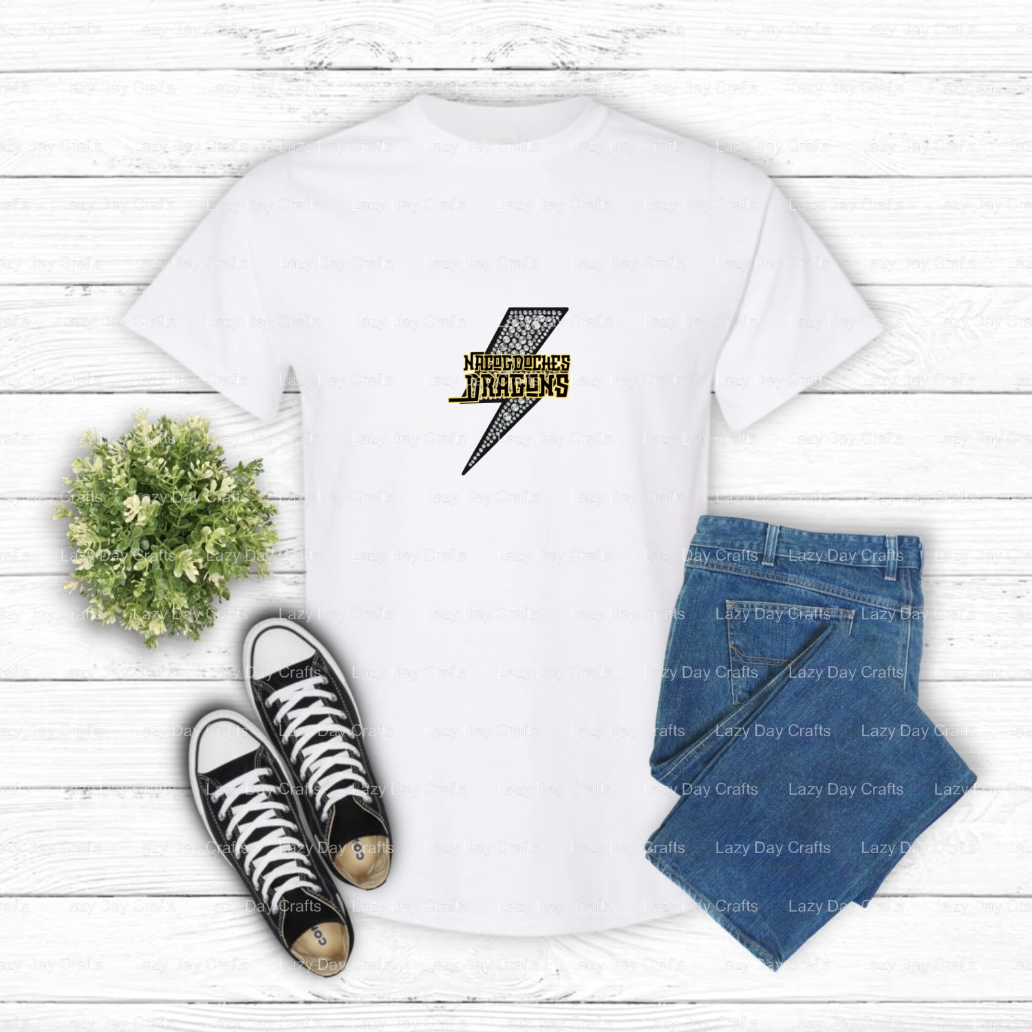 Baseball Dragon Mascot – School Spirit DTF Transfer (view 1 of 2) – by Lazy Day Crafts – DTF Transfers – School Mascot, Sp...