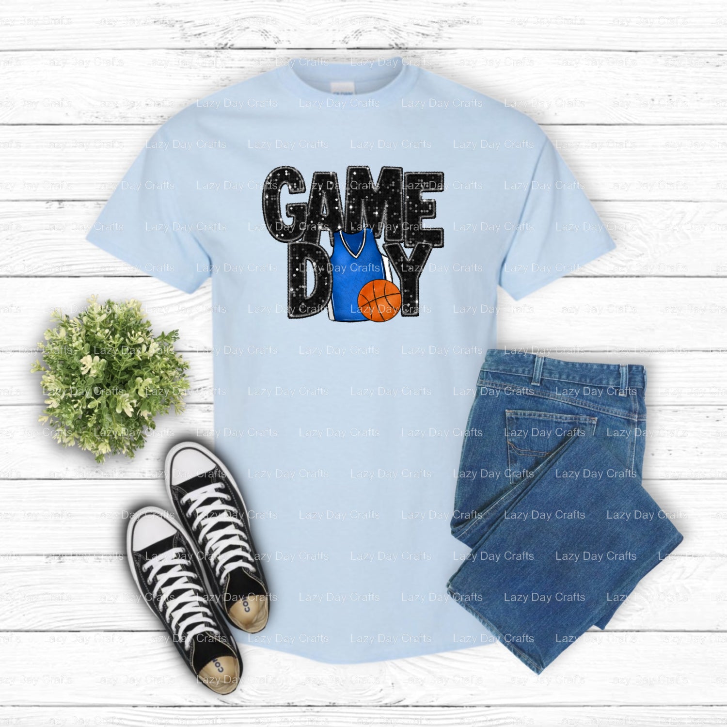 Baseball Game Day – Baseball DTF Transfer (view 2 of 2) – by Lazy Day Crafts – DTF Transfers – Baseball, DTF Transfers