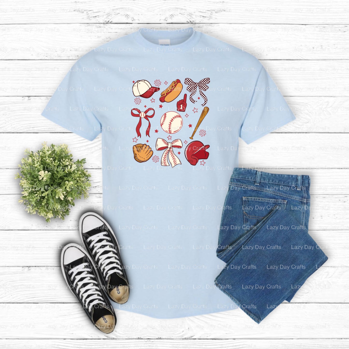 BASEBALL MOM – Baseball DTF Transfer (view 2 of 2) – by Lazy Day Crafts – DTF Transfers – Baseball, DTF Transfers