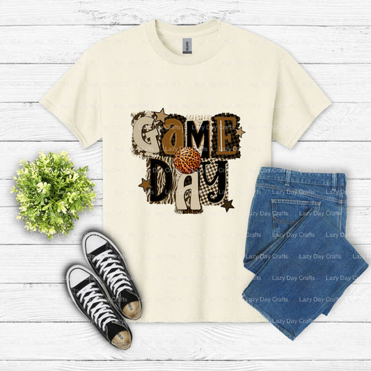 BASKETBALL – Basketball DTF Transfer (view 1 of 2) – by Lazy Day Crafts – DTF Transfers – DTF Transfers, Basketball