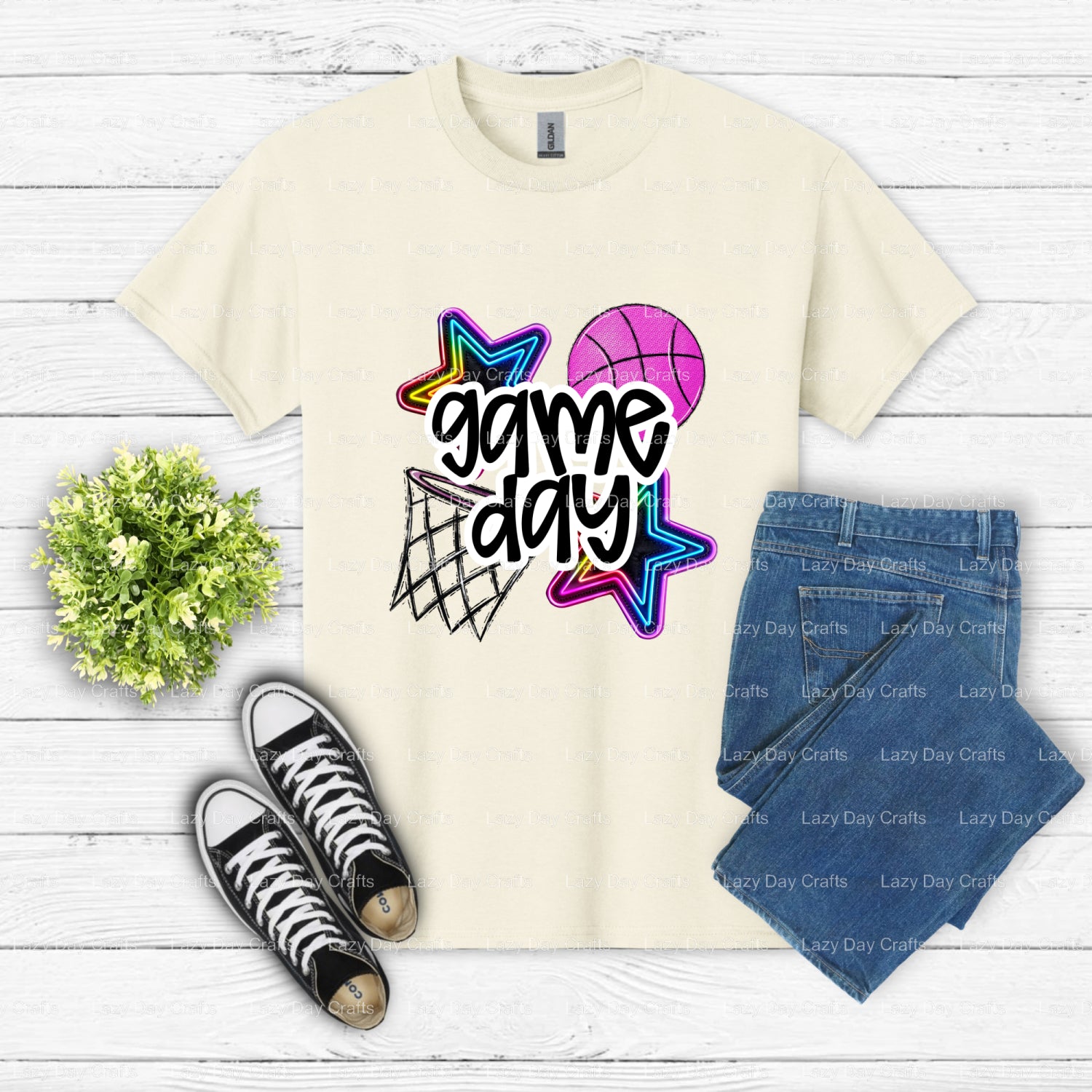 BASKETBALL – DTF Transfer (view 2 of 2) – by Lazy Day Crafts – DTF Transfers – DTF Transfers, Premade DTF