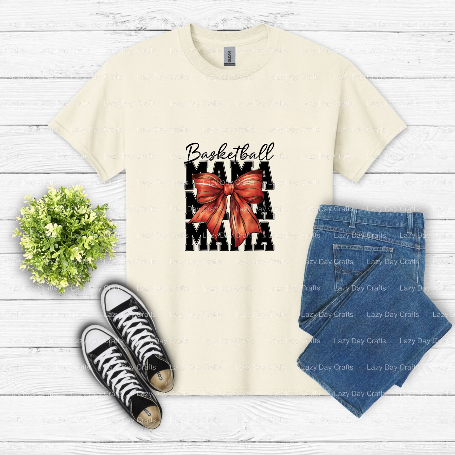 BASKETBALL MAMA – Basketball DTF Transfer (view 2 of 2) – by Lazy Day Crafts – DTF Transfers – DTF Transfers, Premade DTF