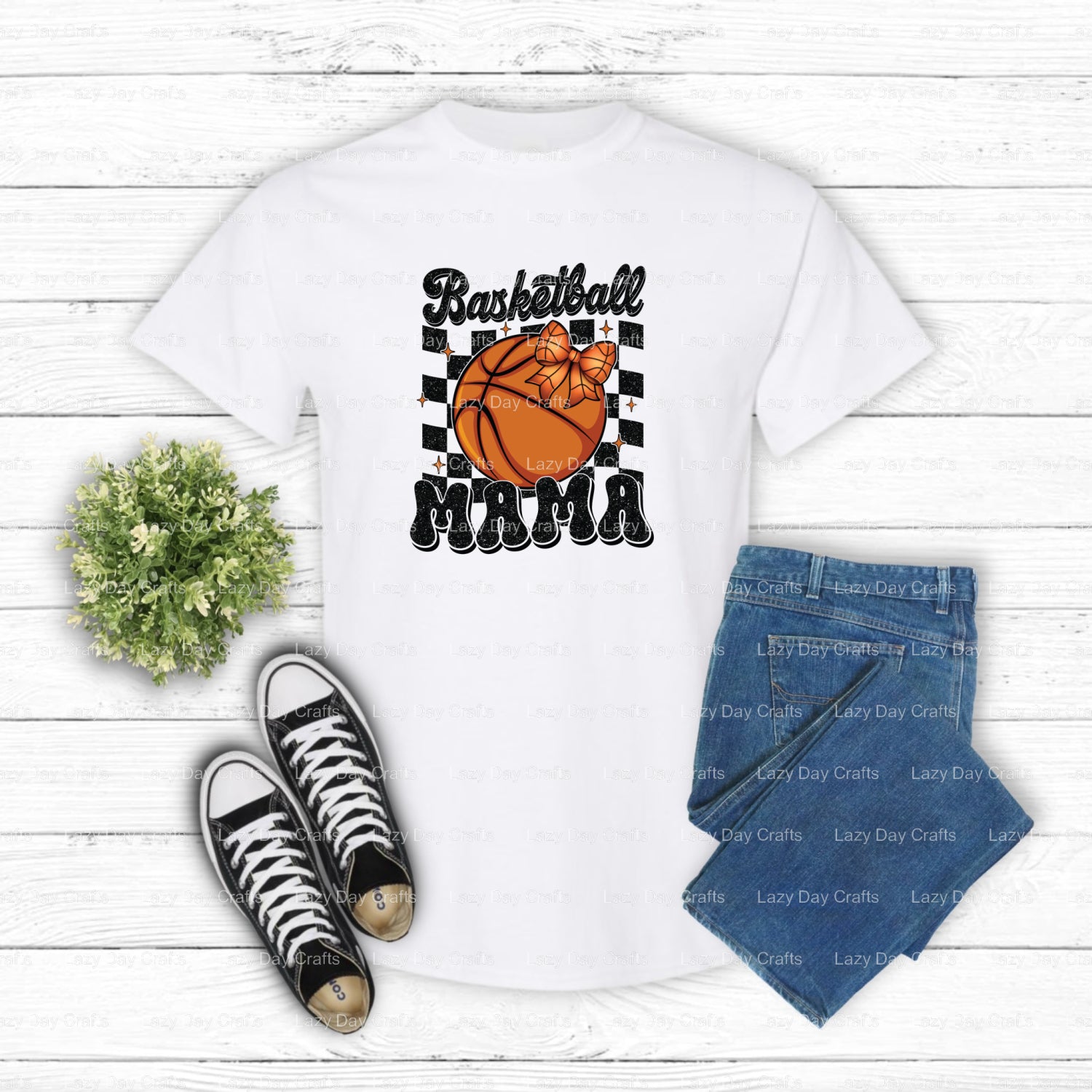 BASKETBALL MAMA – DTF Transfer (view 1 of 2) – by Lazy Day Crafts – DTF Transfers – DTF Transfers, DTF Transfers