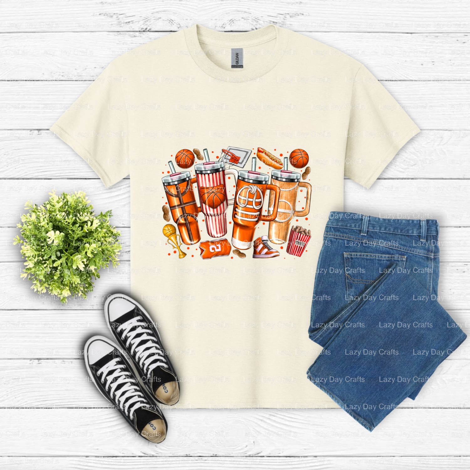 Basketball Mom – Basketball DTF Transfer (view 1 of 2) – by Lazy Day Crafts – DTF Transfers – Basketball, DTF Transfers