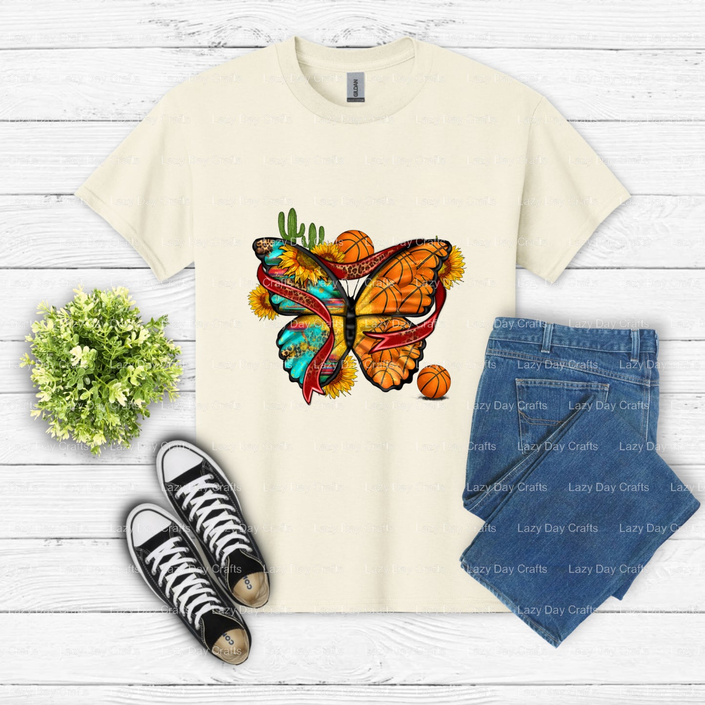 BASKETBALL MOM – Basketball DTF Transfer (view 2 of 2) – by Lazy Day Crafts – DTF Transfers – Basketball, DTF Transfers