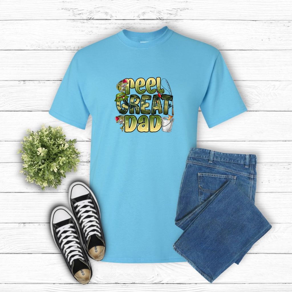 REEL GREAT DAD – Fishing Father's Day DTF Transfer