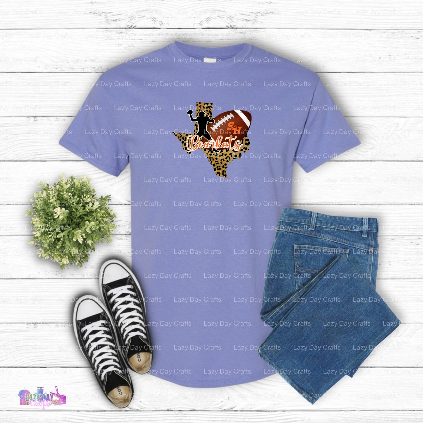 Bearkats School Spirit – Collegiate DTF Transfer (view 1 of 2) – by Lazy Day Crafts – DTF Transfers – School Spirit, Appar...