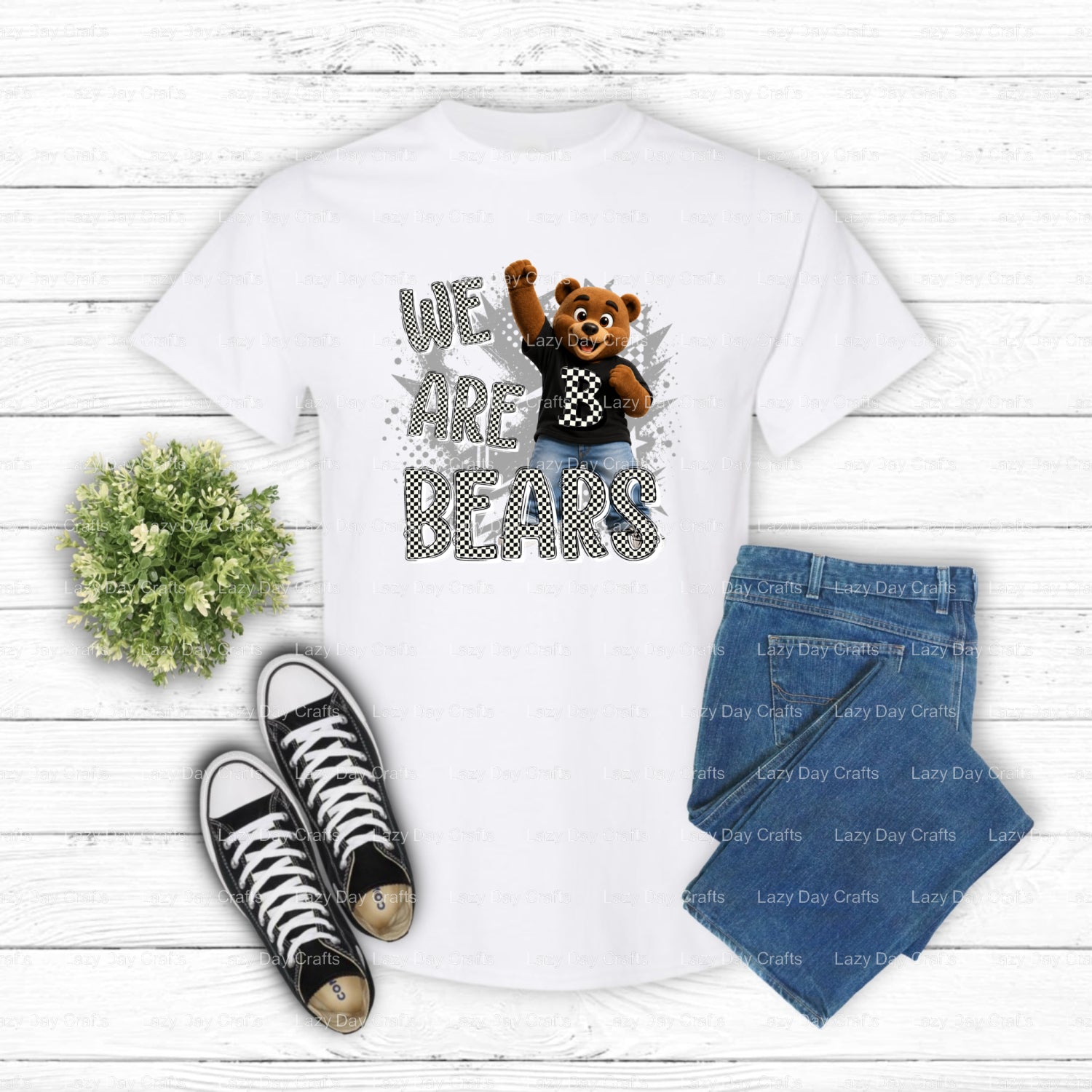 BEARS – DTF Transfer (view 1 of 2) – by Lazy Day Crafts – DTF Transfers – DTF Transfers, custom apparel