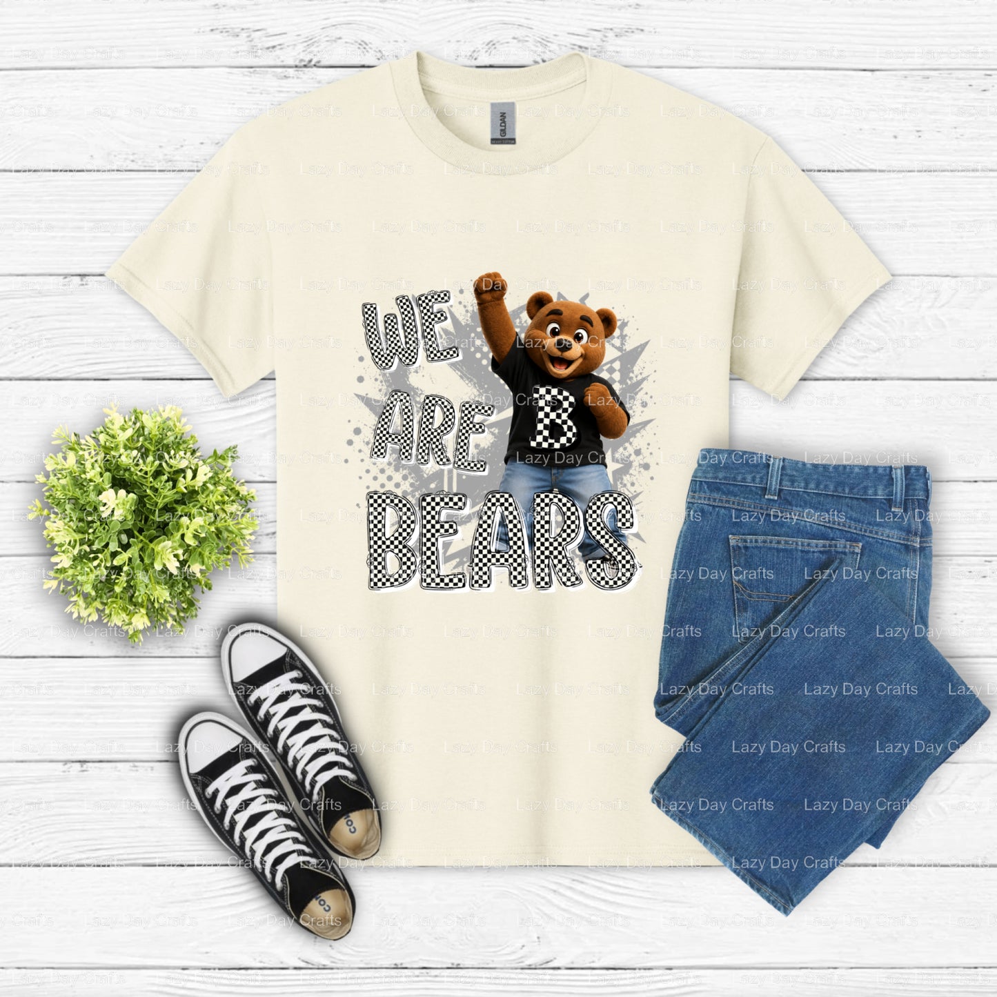 BEARS – DTF Transfer (view 2 of 2) – by Lazy Day Crafts – DTF Transfers – DTF Transfers, custom apparel