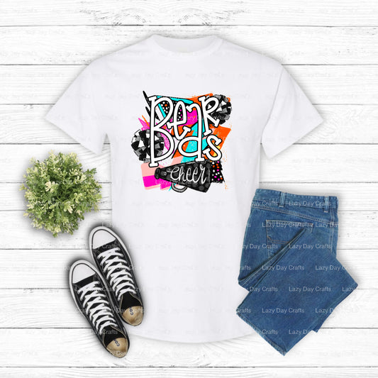 BEARS Football Mascot – School Spirit DTF Transfer (view 1 of 2) – by Lazy Day Crafts – DTF Transfers – Lazy Day Crafts, S...