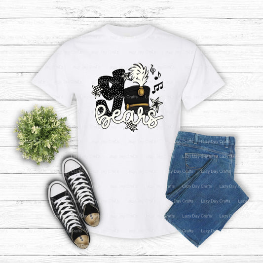 BEARS School Mascot Coach – DTF Transfer (view 1 of 2) – by Lazy Day Crafts – DTF Transfers – School Mascot, School Spirit