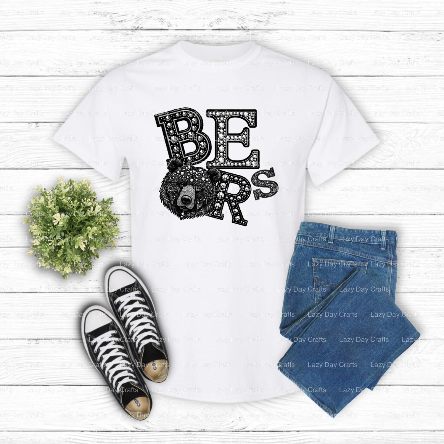 BEARS – School Mascot DTF Transfer (view 1 of 2) – by Lazy Day Crafts – DTF Transfers – School Mascot, Sports