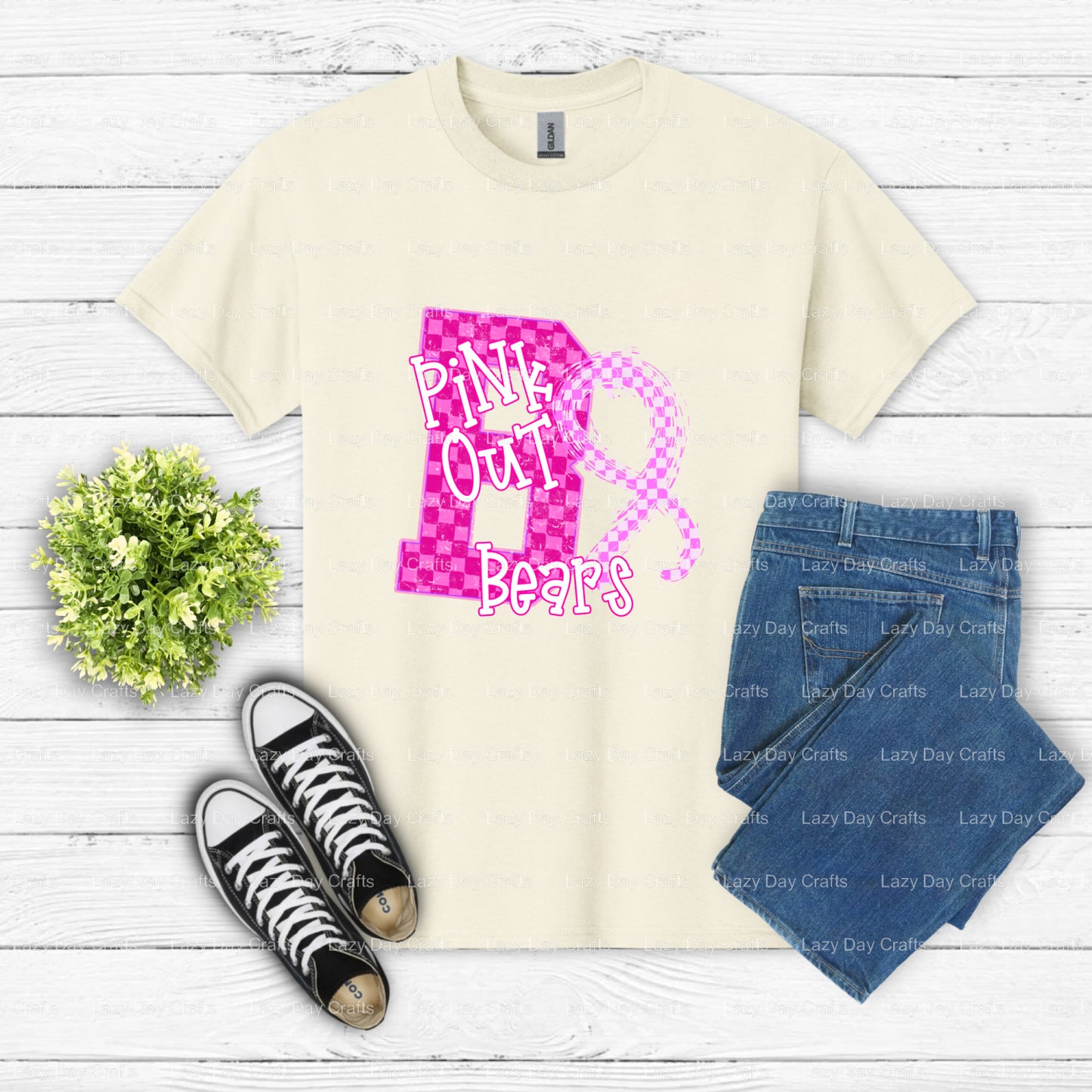 BEARS – School Mascot DTF Transfer (view 2 of 2) – by Lazy Day Crafts – DTF Transfers – School Mascot, DTF Transfers