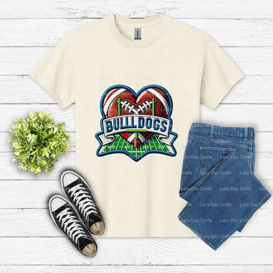 Bulldog Graduate 2024 – School Mascot DTF Transfer (view 1 of 2) – by Lazy Day Crafts – DTF Transfers – School Mascot, Sch...