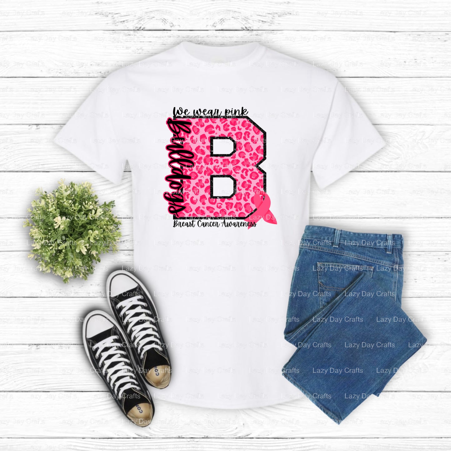 Bulldog Mascot Spirit – School Mascot DTF Transfer (view 1 of 2) – by Lazy Day Crafts – DTF Transfers – School Mascot, App...
