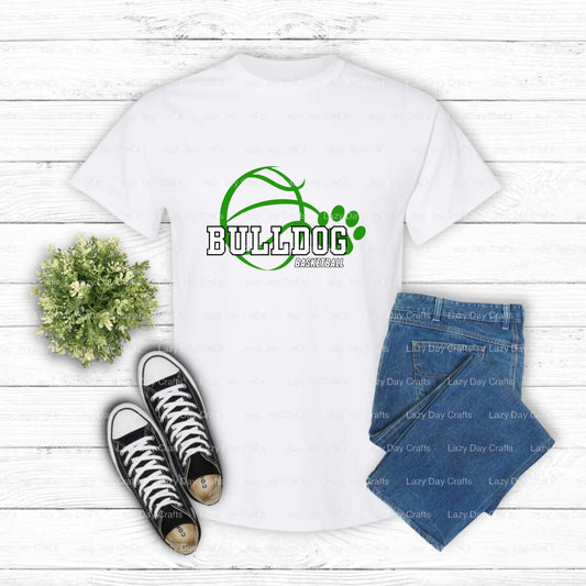 BULLDOGS – School Mascot DTF Transfer (view 1 of 2) – by Lazy Day Crafts – DTF Transfers – School Mascot, Premade DTF