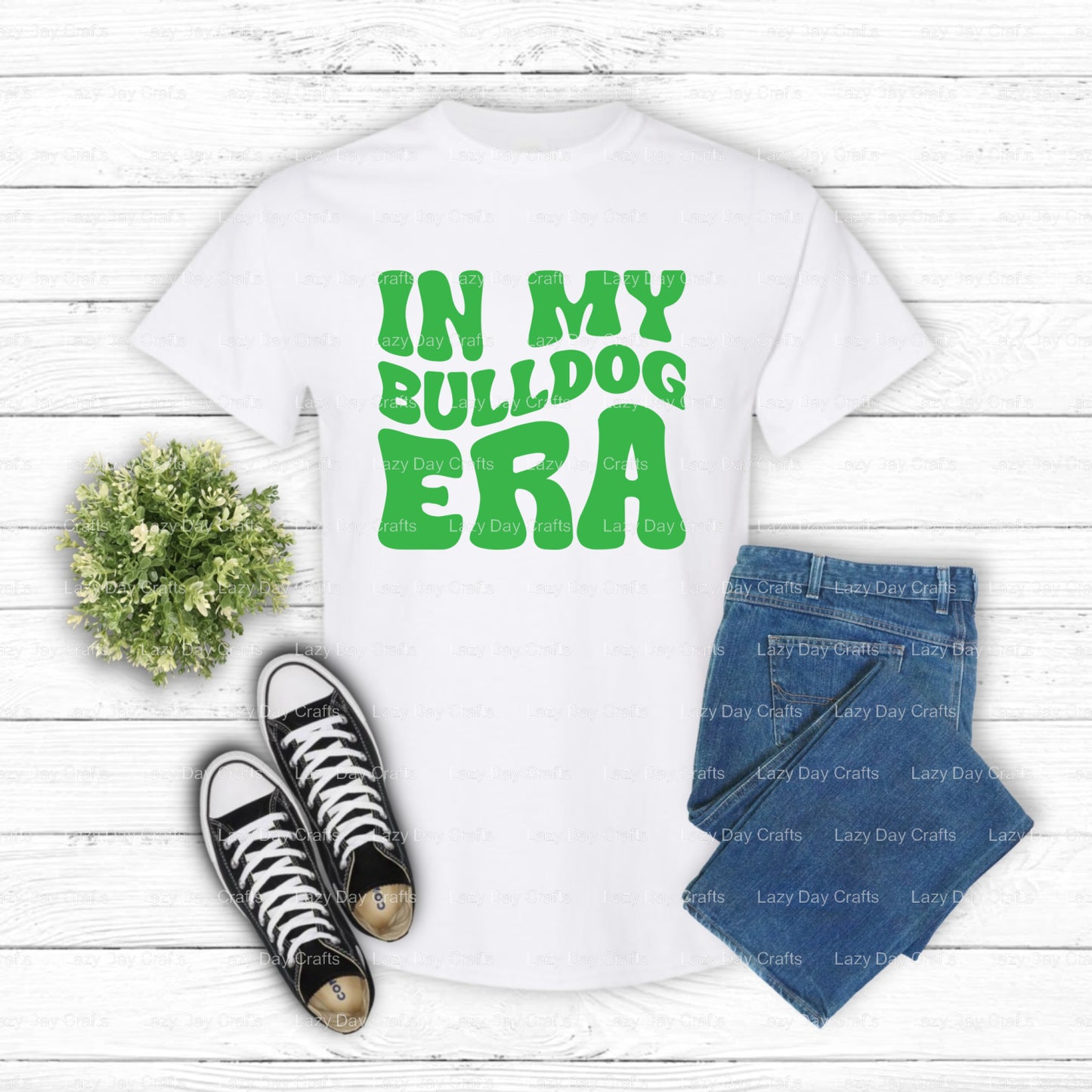BULLDOGS School Mascot – DTF Transfer (view 1 of 2) – by Lazy Day Crafts – DTF Transfers – School Mascot, DTF Transfers