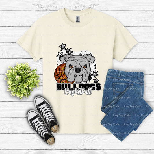BULLDOGS – School Mascot DTF Transfer (view 1 of 2) – by Lazy Day Crafts – DTF Transfers – School Mascot, DTF Transfers