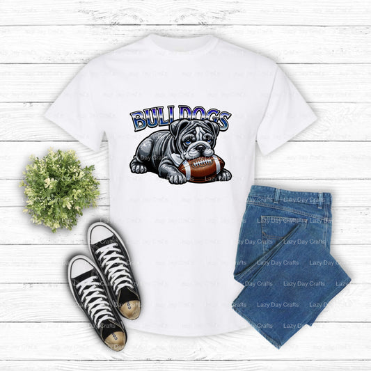 BULLDOGS SCHOOL SPIRIT – School Mascot DTF Transfer (view 1 of 2) – by Lazy Day Crafts – DTF Transfers – School Mascot, Ap...