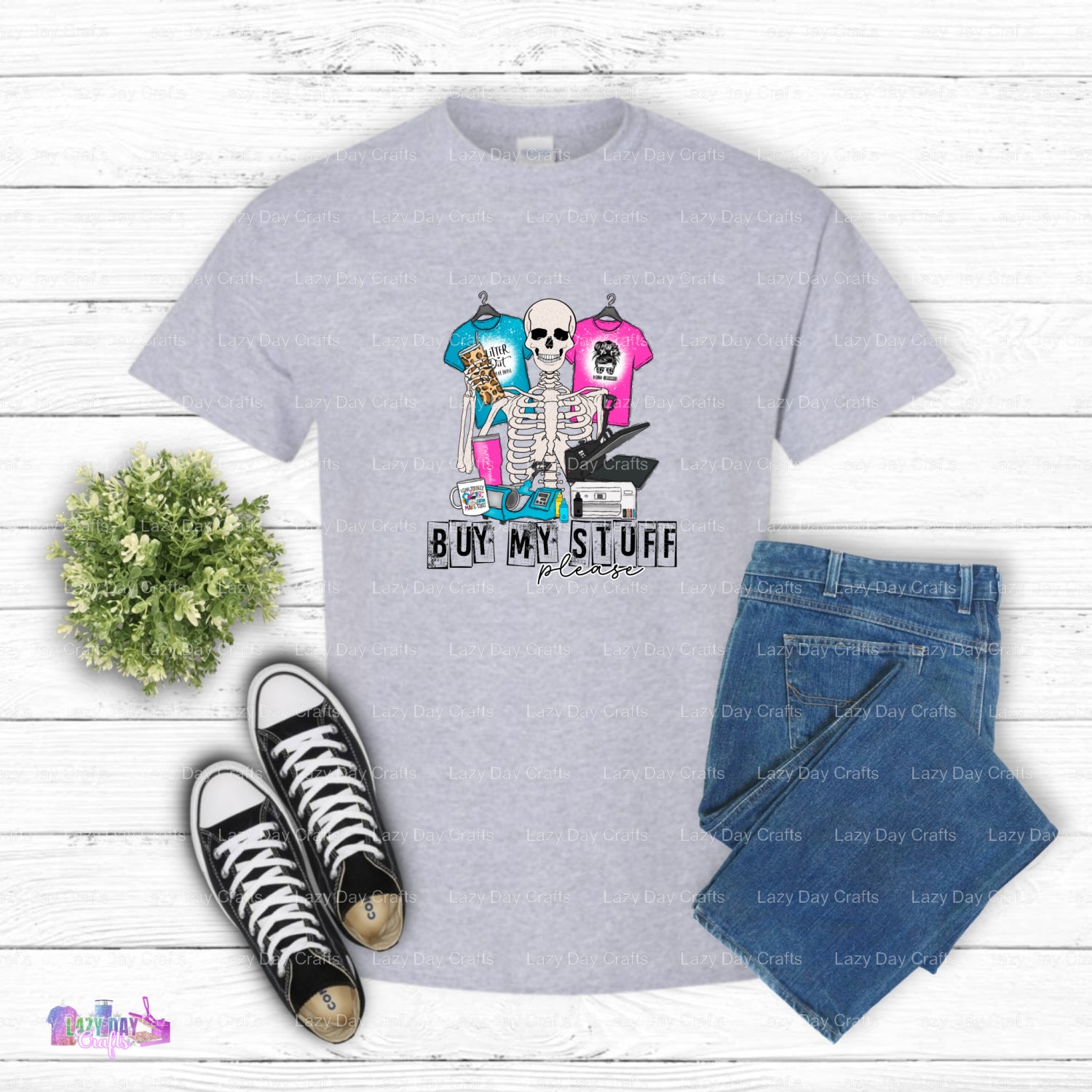Buy My Stuff Please – Crafting DTF Transfer (view 1 of 2) – by Lazy Day Crafts – DTF Transfers – Crafting, Hobbies