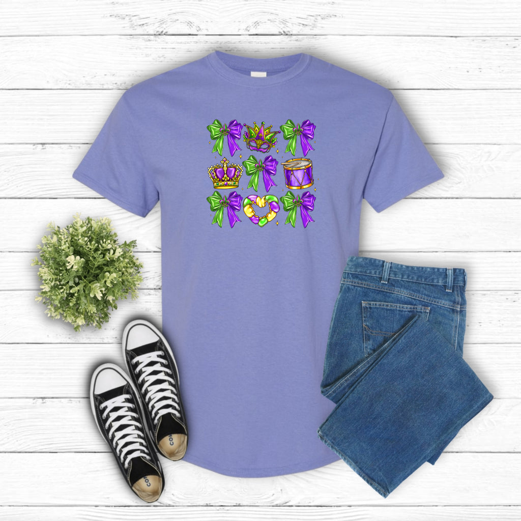 Let The Good Times Roll Mardi Gras Mask – DTF Transfer
