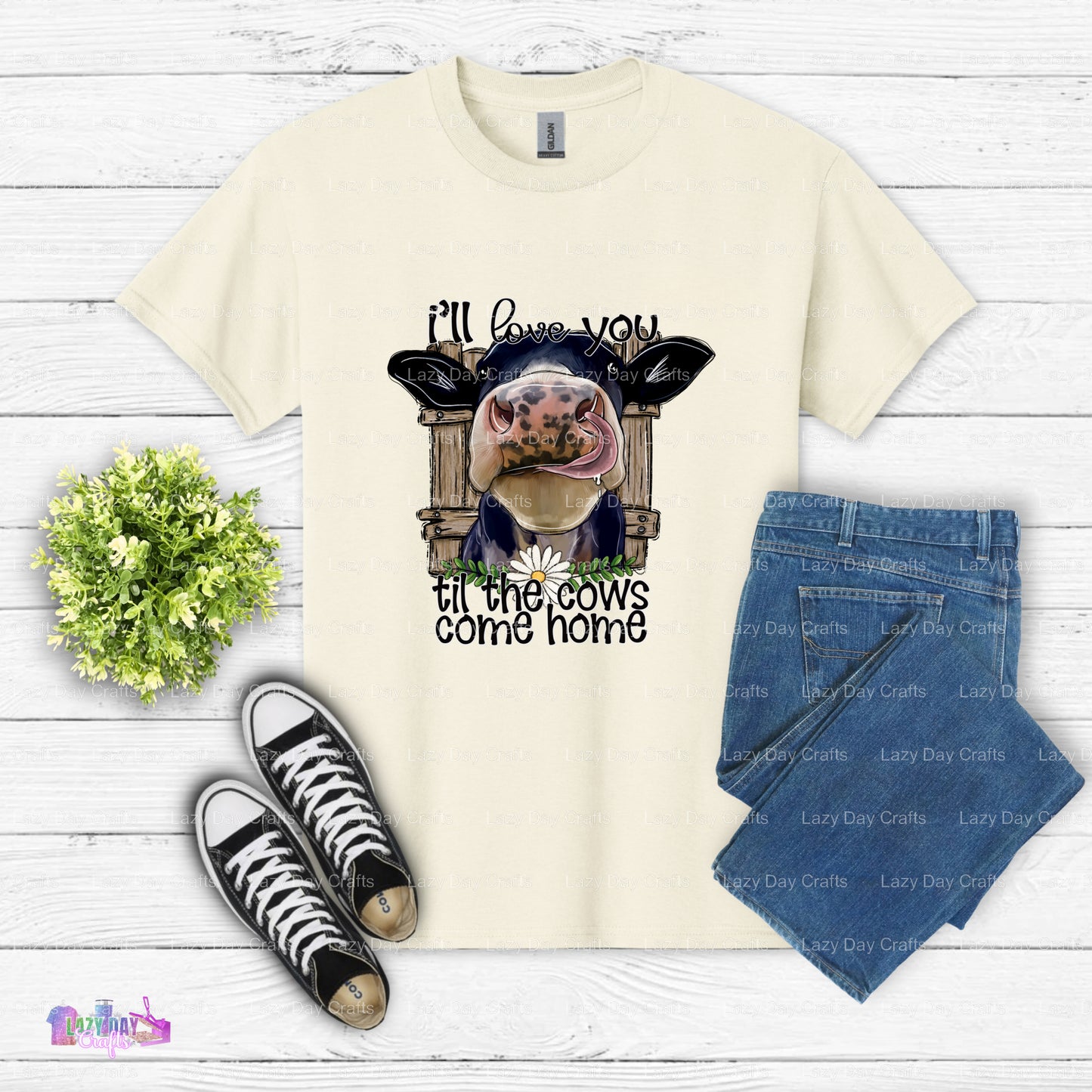 I'll love you til the cows come home – Farm Animal DTF Transfer