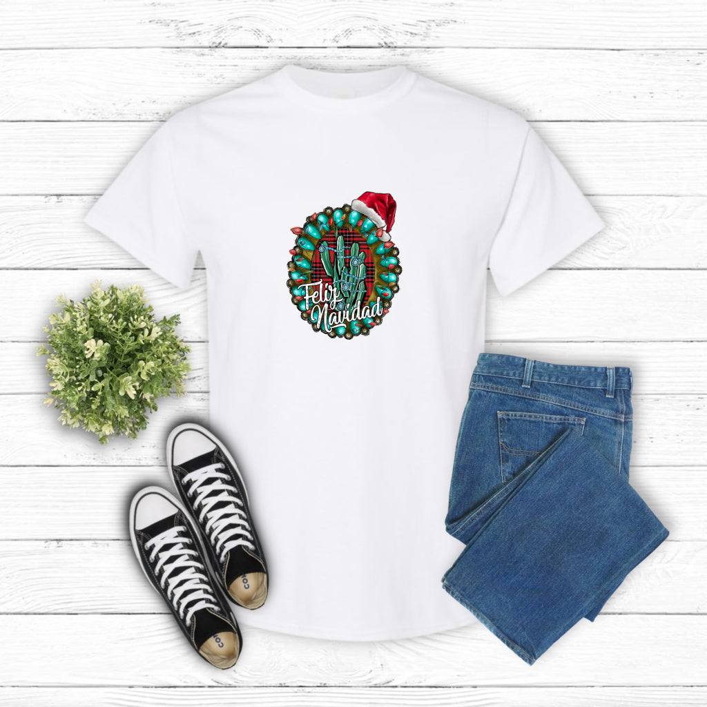 Feliz Navidad Gem  – Christmas DTF Transfer