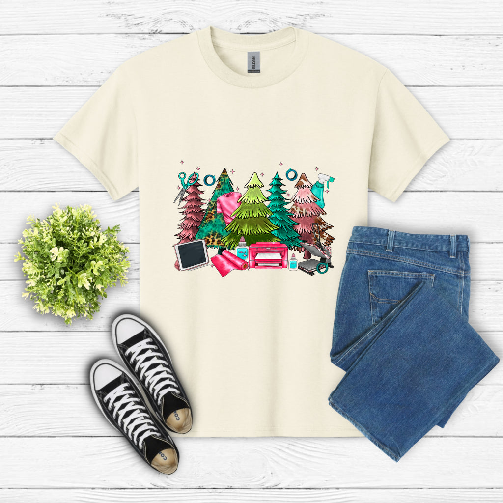 Joy Christmas Tree – Lazy Day Crafts DTF Transfer