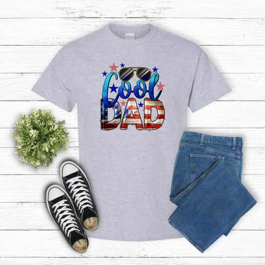 "COOL AMERICAN DAD" – Father's Day DTF Transfer