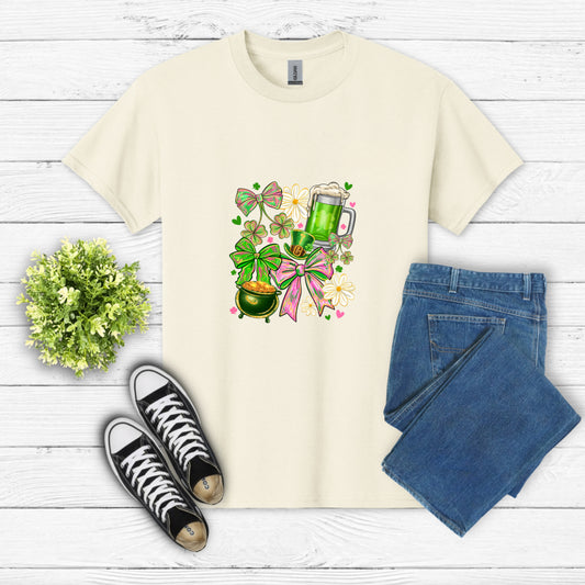 Shamrock Collage – St. Patrick's Day DTF Transfer