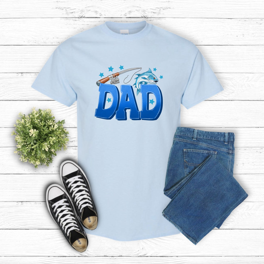 Dad Fishing Father's Day – Premade DTF Transfer