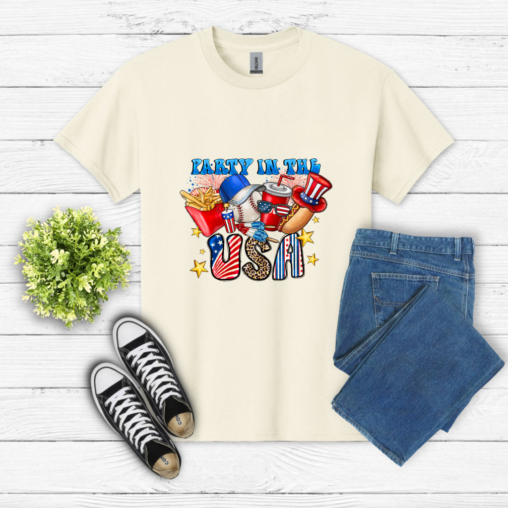 Party in the USA – 4th of July DTF Transfer