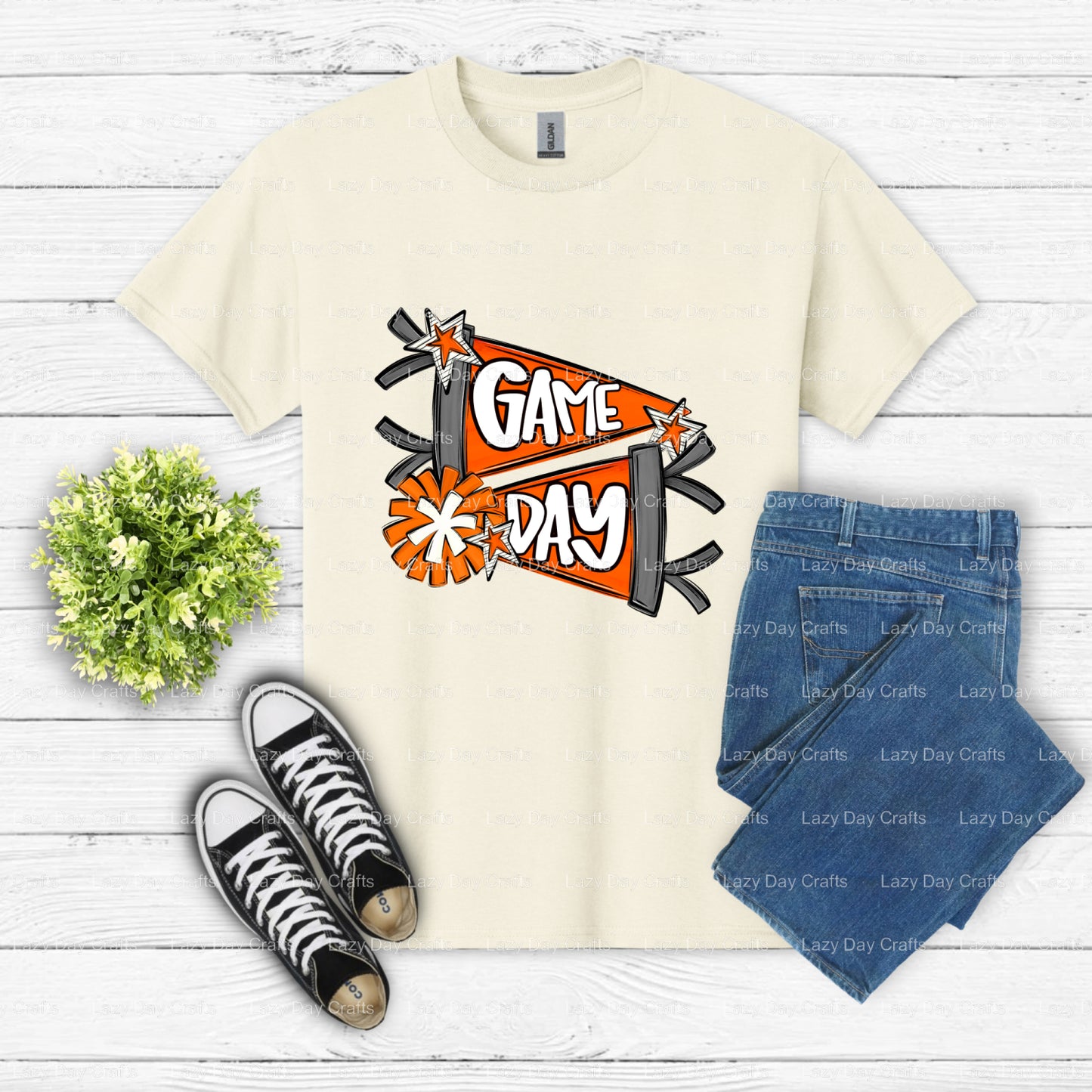 CHEER – Cheer DTF Transfer (view 1 of 2) – by Lazy Day Crafts – DTF Transfers – DTF Transfers, custom apparel