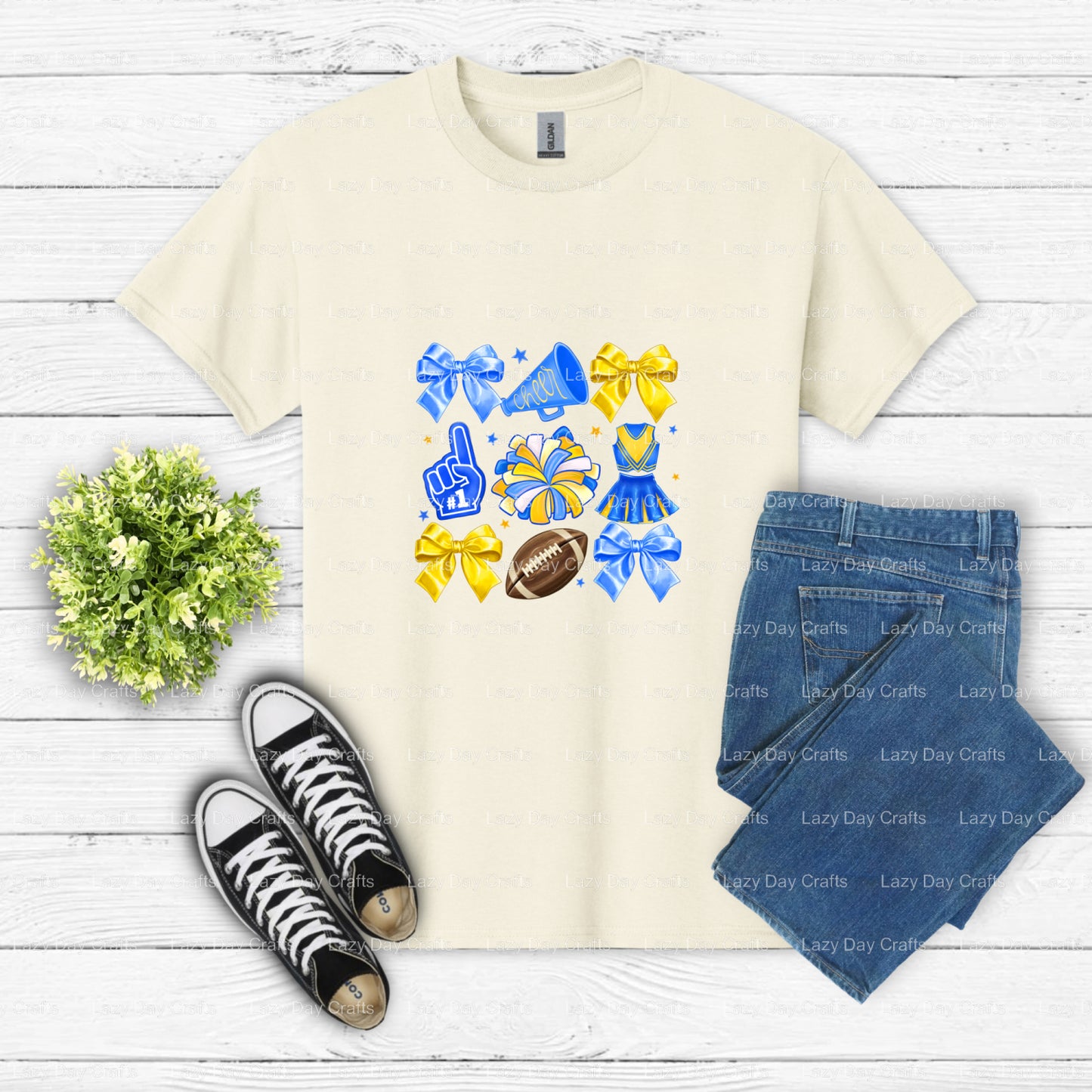 CHEER – cheer DTF Transfer (view 2 of 2) – by Lazy Day Crafts – DTF Transfers – DTF Transfers, Premade DTF