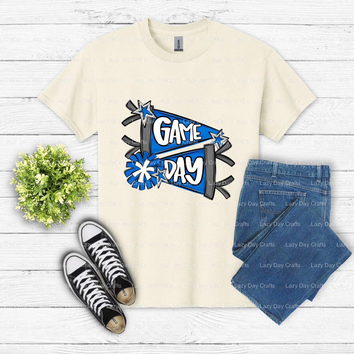 CHEER – Cheerleading DTF Transfer (view 2 of 2) – by Lazy Day Crafts – DTF Transfers – DTF Transfers, Premade DTF