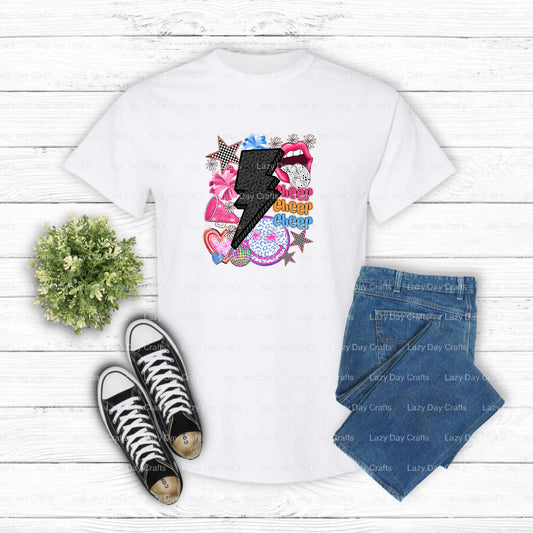 CHEER GRANDMA – Cheer DTF Transfer (view 1 of 2) – by Lazy Day Crafts – DTF Transfers – DTF Transfers, cheer