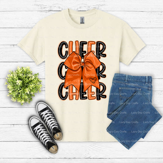 CHEER MOM – Cheer DTF Transfer (view 2 of 2) – by Lazy Day Crafts – DTF Transfers – DTF Transfers, custom apparel