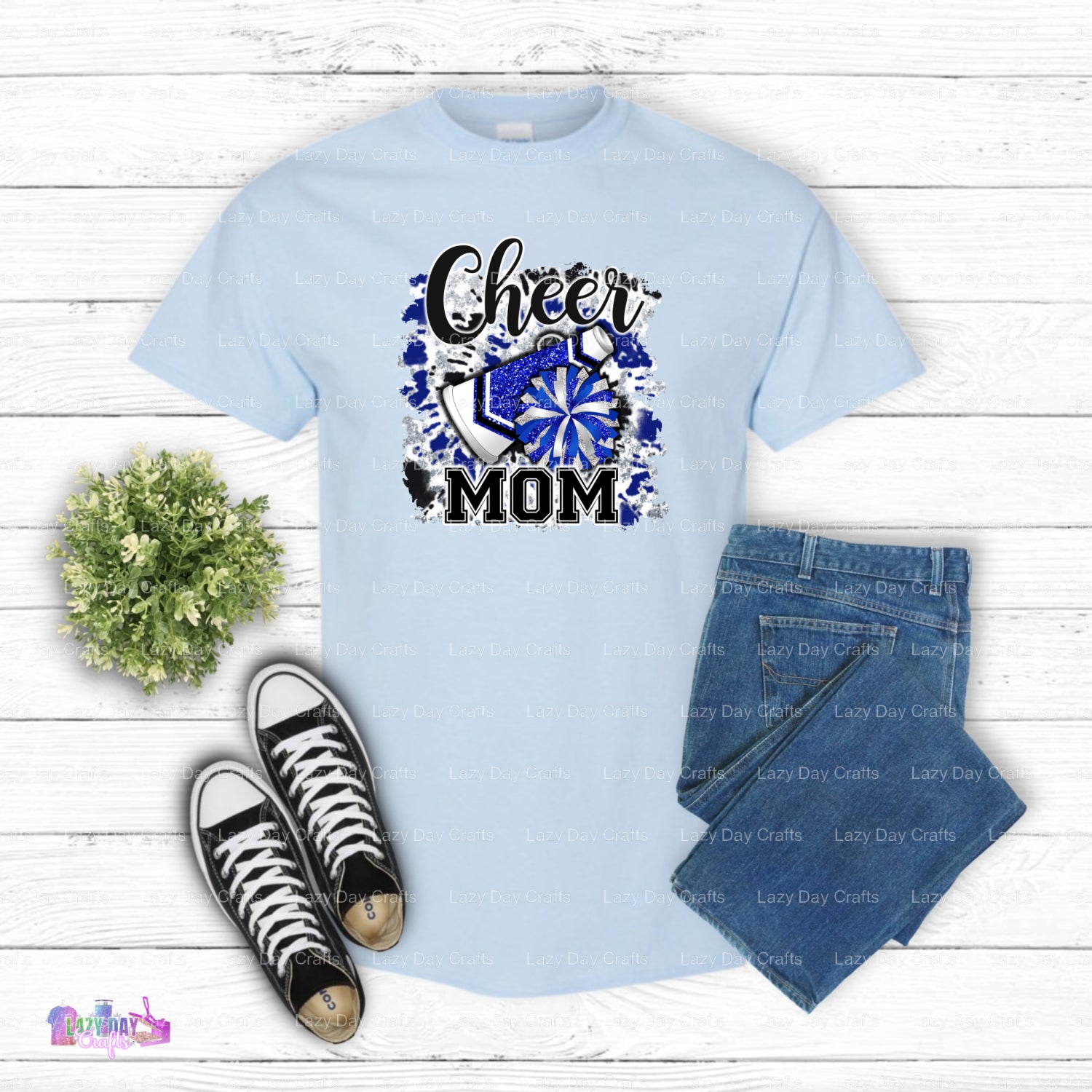 Cheer Mom Timberwolves – Basketball Fan DTF Transfer (view 1 of 2) – by Lazy Day Crafts – DTF Transfers – Basketball Fan,...