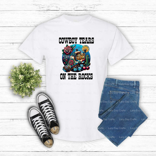 COWBOY RIDES – Western DTF Transfer (view 2 of 2) – by Lazy Day Crafts – DTF Transfers – DTF Transfers, Premade DTF