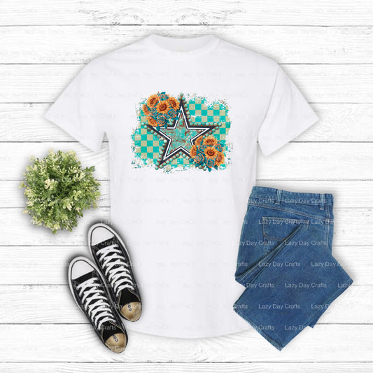 COWBOYS Hat School Mascot – DTF Transfer (view 1 of 2) – by Lazy Day Crafts – DTF Transfers – School Mascot, DTF Transfer